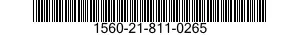 1560-21-811-0265  1560218110265 218110265