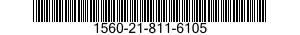 1560-21-811-6105 BUSHING,SLEEVE 1560218116105 218116105