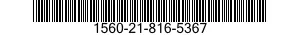 1560-21-816-5367  1560218165367 218165367