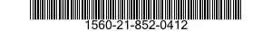 1560-21-852-0412 PANEL,STRUCTURAL,AIRCRAFT 1560218520412 218520412