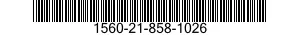 1560-21-858-1026 DUCT ASSEMBLY,AIR CONDITIONING-HEATING,AIRCRAFT 1560218581026 218581026
