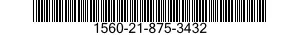 1560-21-875-3432  1560218753432 218753432
