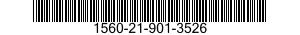 1560-21-901-3526 INSULATION PIPE COVERING,THERMAL,AIRCRAFT 1560219013526 219013526