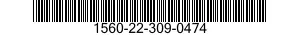 1560-22-309-0474 TARGET,CALIBRATED P 1560223090474 223090474