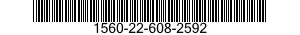 1560-22-608-2592 SPOILER,WING,AIRCRAFT 1560226082592 226082592