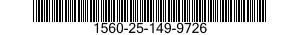 1560-25-149-9726 SUPPORT,STRUCTURAL COMPONENT,AIRCRAFT 1560251499726 251499726