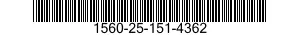 1560-25-151-4362 PARTS KIT,WING 1560251514362 251514362