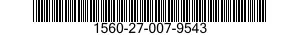 1560-27-007-9543 BRACKET,STRUCTURAL COMPONENT,AIRCRAFT 1560270079543 270079543