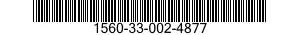 1560-33-002-4877 TAB,TRIM,RUDDER 1560330024877 330024877