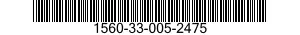 1560-33-005-2475 RAIL,AIRFRAME,AIRCRAFT 1560330052475 330052475