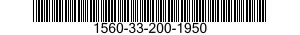 1560-33-200-1950 STIFFENER,AIRCRAFT 1560332001950 332001950