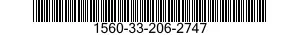 1560-33-206-2747 HINGE,AIRCRAFT 1560332062747 332062747