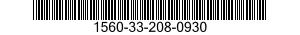 1560-33-208-0930 HINGE,AIRCRAFT 1560332080930 332080930