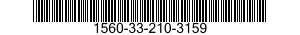 1560-33-210-3159 FITTING,STRUCTURAL COMPONENT,AIRCRAFT 1560332103159 332103159