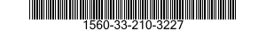 1560-33-210-3227 SUPPORT,STRUCTURAL COMPONENT,AIRCRAFT 1560332103227 332103227