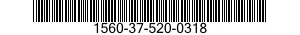 1560-37-520-0318 FITTING,STRUCTURAL COMPONENT,AIRCRAFT 1560375200318 375200318