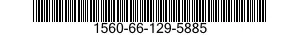 1560-66-129-5885 FITTING,STRUCTURAL COMPONENT,AIRCRAFT 1560661295885 661295885