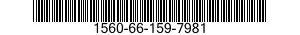 1560-66-159-7981 SUPPORT,STRUCTURAL COMPONENT,AIRCRAFT 1560661597981 661597981