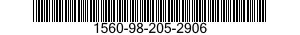 1560-98-205-2906 FITTING,STRUCTURAL COMPONENT,AIRCRAFT 1560982052906 982052906