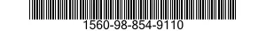 1560-98-854-9110 TAB,TRIM,ELEVATOR 1560988549110 988549110
