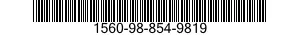 1560-98-854-9819 SLAT,AIRCRAFT 1560988549819 988549819