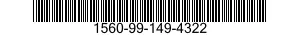 1560-99-149-4322  1560991494322 991494322