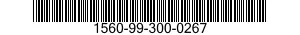 1560-99-300-0267 BRACKET,STRUCTURAL COMPONENT,AIRCRAFT 1560993000267 993000267