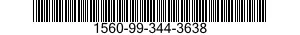 1560-99-344-3638 PLATE,STRUCTURAL,AIRCRAFT 1560993443638 993443638