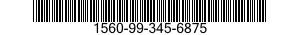 1560-99-345-6875 BRACKET,STRUCTURAL 1560993456875 993456875