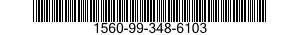 1560-99-348-6103 PLATE,STRUCTURAL,AIRCRAFT 1560993486103 993486103