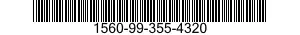 1560-99-355-4320 BRACKET,STRUCTURAL COMPONENT,AIRCRAFT 1560993554320 993554320