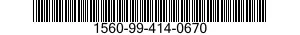 1560-99-414-0670  1560994140670 994140670