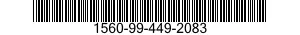 1560-99-449-2083 WEB,STRUCTURAL COMPONENT,AIRCRAFT 1560994492083 994492083