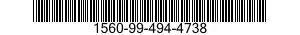 1560-99-494-4738 ROD,STRAIGHT,HEADLESS 1560994944738 994944738