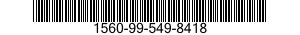 1560-99-549-8418 PLATE,STRUCTURAL,AIRCRAFT 1560995498418 995498418