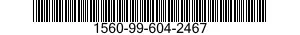 1560-99-604-2467 BRACKET,STRUCTURAL COMPONENT,AIRCRAFT 1560996042467 996042467