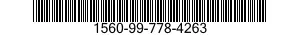 1560-99-778-4263  1560997784263 997784263