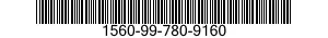 1560-99-780-9160 NUT ASSEMBLY,SELF-LOCKING,GANG CHANNEL 1560997809160 997809160