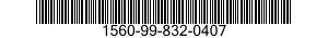 1560-99-832-0407 BRACKET,STRUCTURAL 1560998320407 998320407