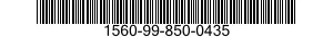 1560-99-850-0435 FITTING,STRUCTURAL COMPONENT,AIRCRAFT 1560998500435 998500435