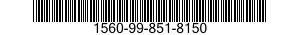 1560-99-851-8150 FITTING,STRUCTURAL COMPONENT,AIRCRAFT 1560998518150 998518150