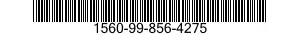 1560-99-856-4275 PLATE,STRUCTURAL,AIRCRAFT 1560998564275 998564275