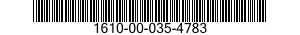 1610-00-035-4783  1610000354783 000354783
