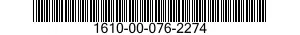 1610-00-076-2274  1610000762274 000762274