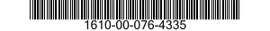 1610-00-076-4335  1610000764335 000764335