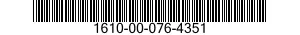 1610-00-076-4351  1610000764351 000764351
