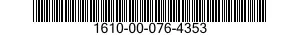 1610-00-076-4353  1610000764353 000764353