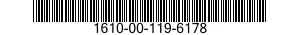 1610-00-119-6178  1610001196178 001196178