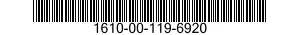 1610-00-119-6920  1610001196920 001196920