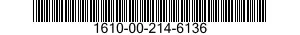 1610-00-214-6136  1610002146136 002146136